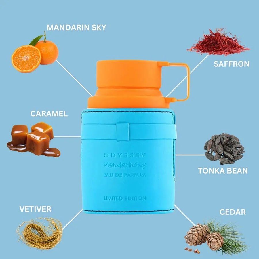 Nước Hoa Nam Armaf Odyssey Mandarin Sky Man Limited Edition EDP 100ml - Ảnh 2